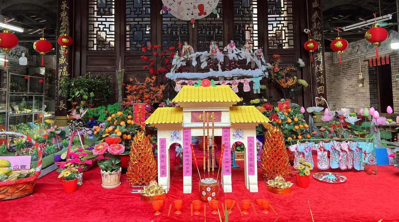广州乞巧文化节在天河珠村开幕,七天七场文化活动不间断上演