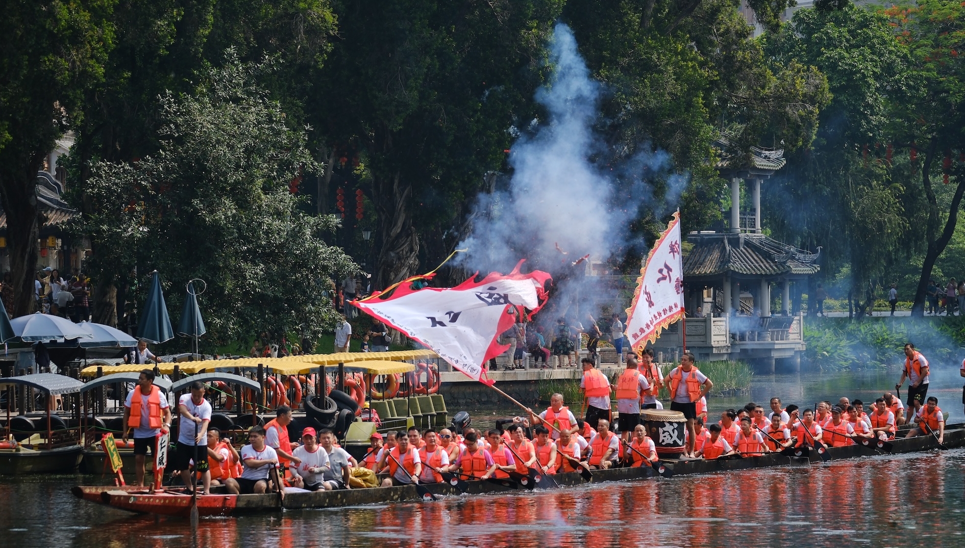 Couple steers uphold Dragon Boat culture as  youth rowers take over
