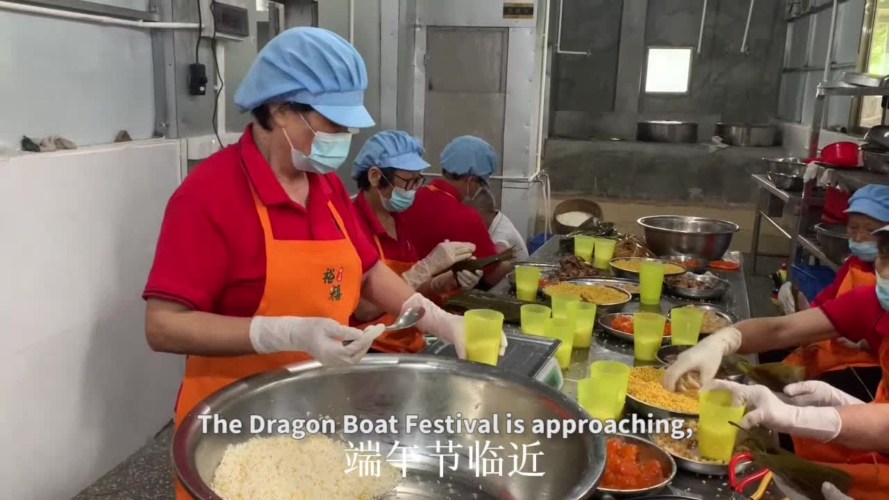 Zhaiwu zongzi is fragrant during the Dragon Boat Festival