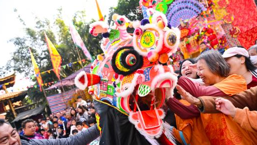 O Festival da Cultura Popular do Património Cultural Imaterial de Nansha Longxue foi oficialmente aberto