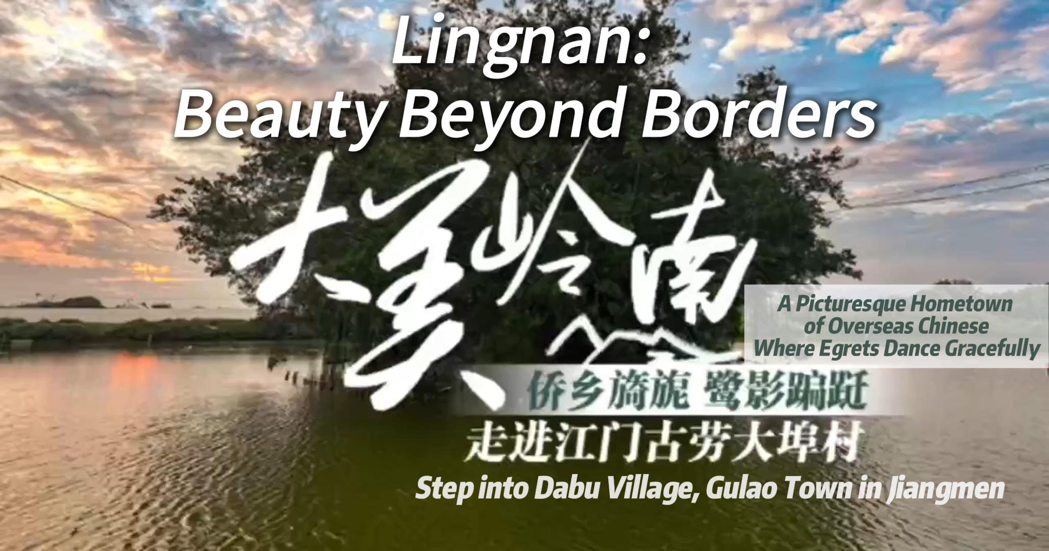 Dabu Village, Gulao Town in Jiangmen: A Picturesque Hometown of Overseas Chinese, Where Egrets Dance Gracefully