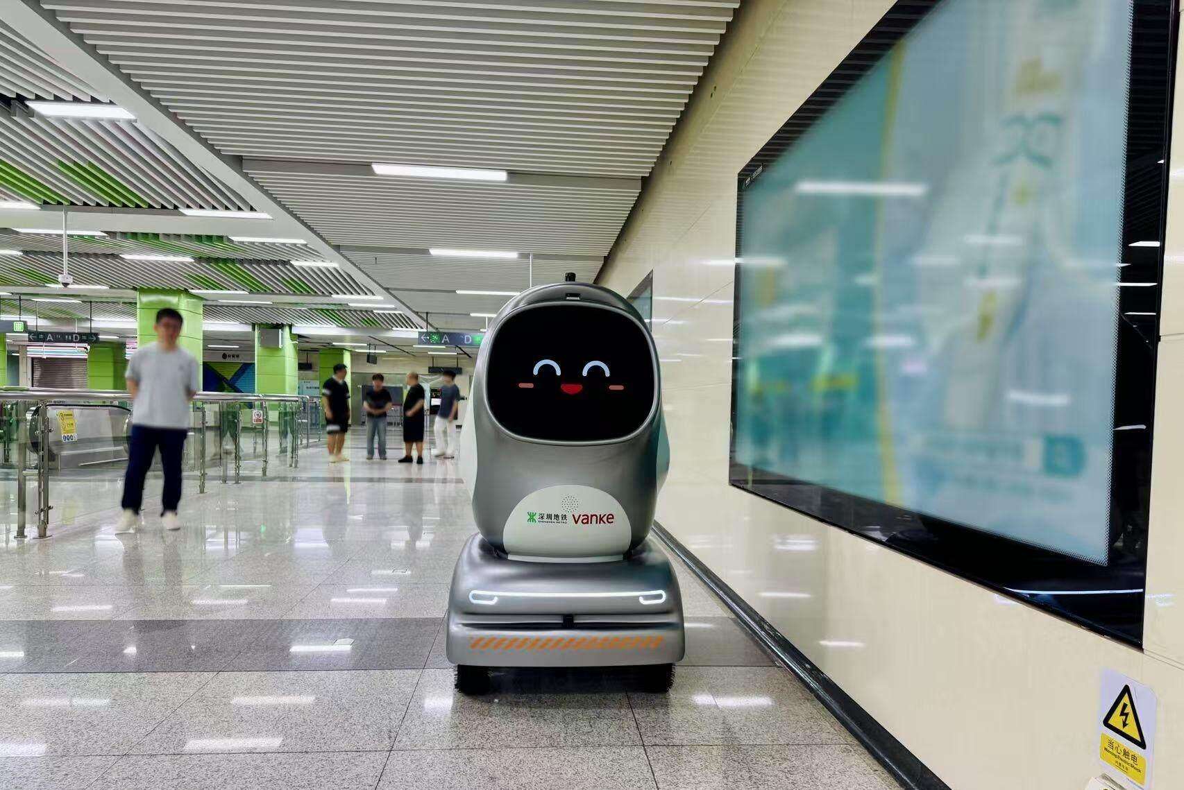 Shenzhen robots deliver goods autonomously via subway in global first