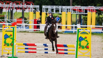  15.ª edição dos Jogos Nacionais: evento-teste de pentatlo moderno realizado no Centro de Treinos Desportivos de Huangcun, Guangdong