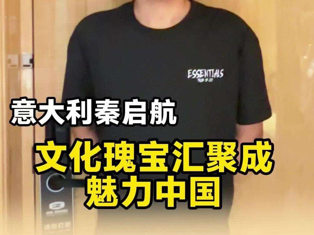  【视频】意大利秦启航：文化瑰宝汇聚成魅力中国｜银信连山海·全球征文④