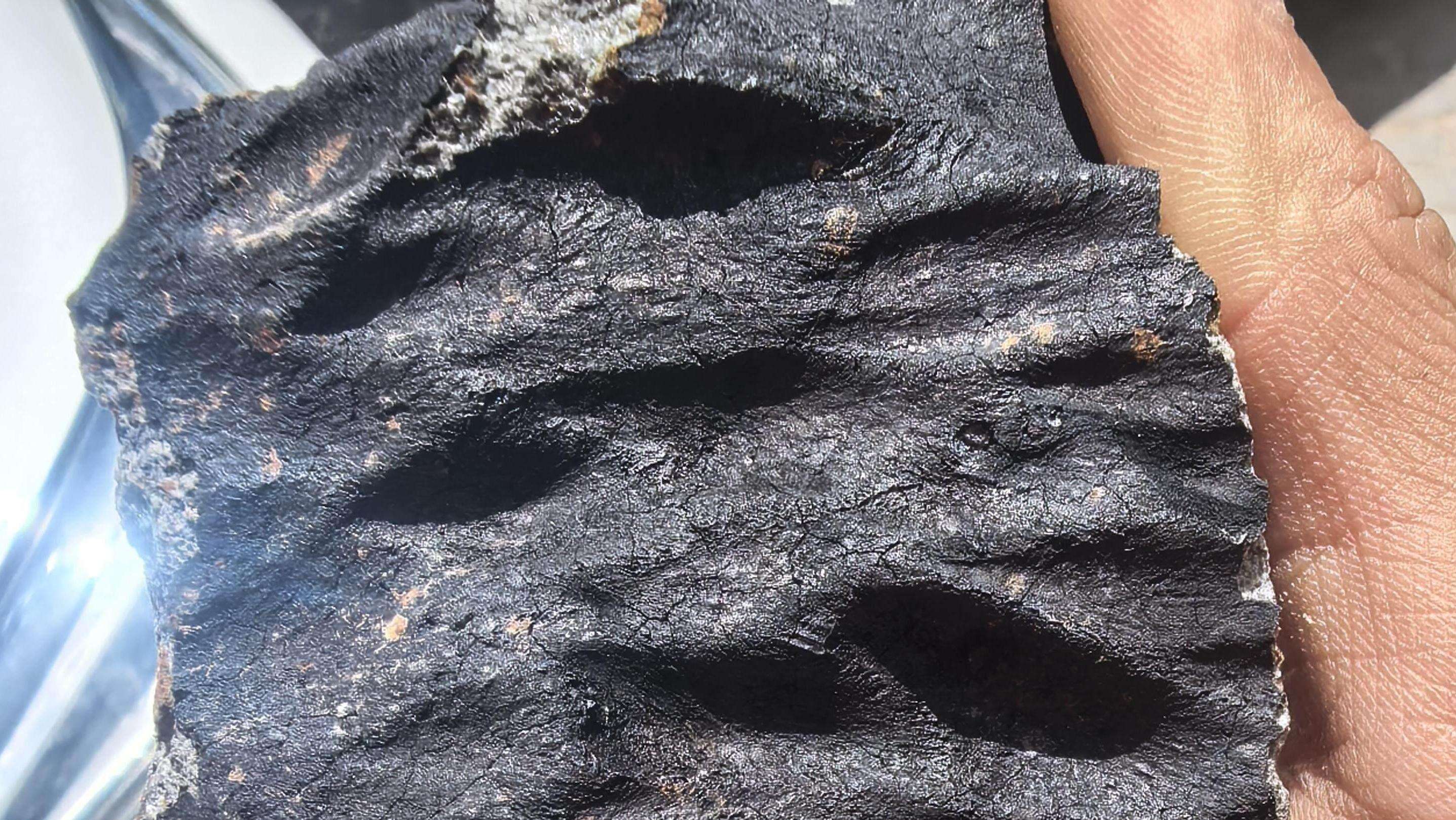  'Meteorite hunters' unearth 423-kilogram meteorite in Maoming