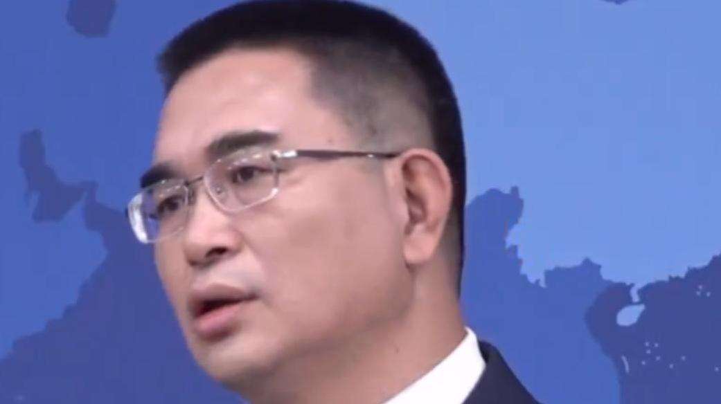  国台办：民进党当局“跪美卖台”难逃被吃干榨尽的结局