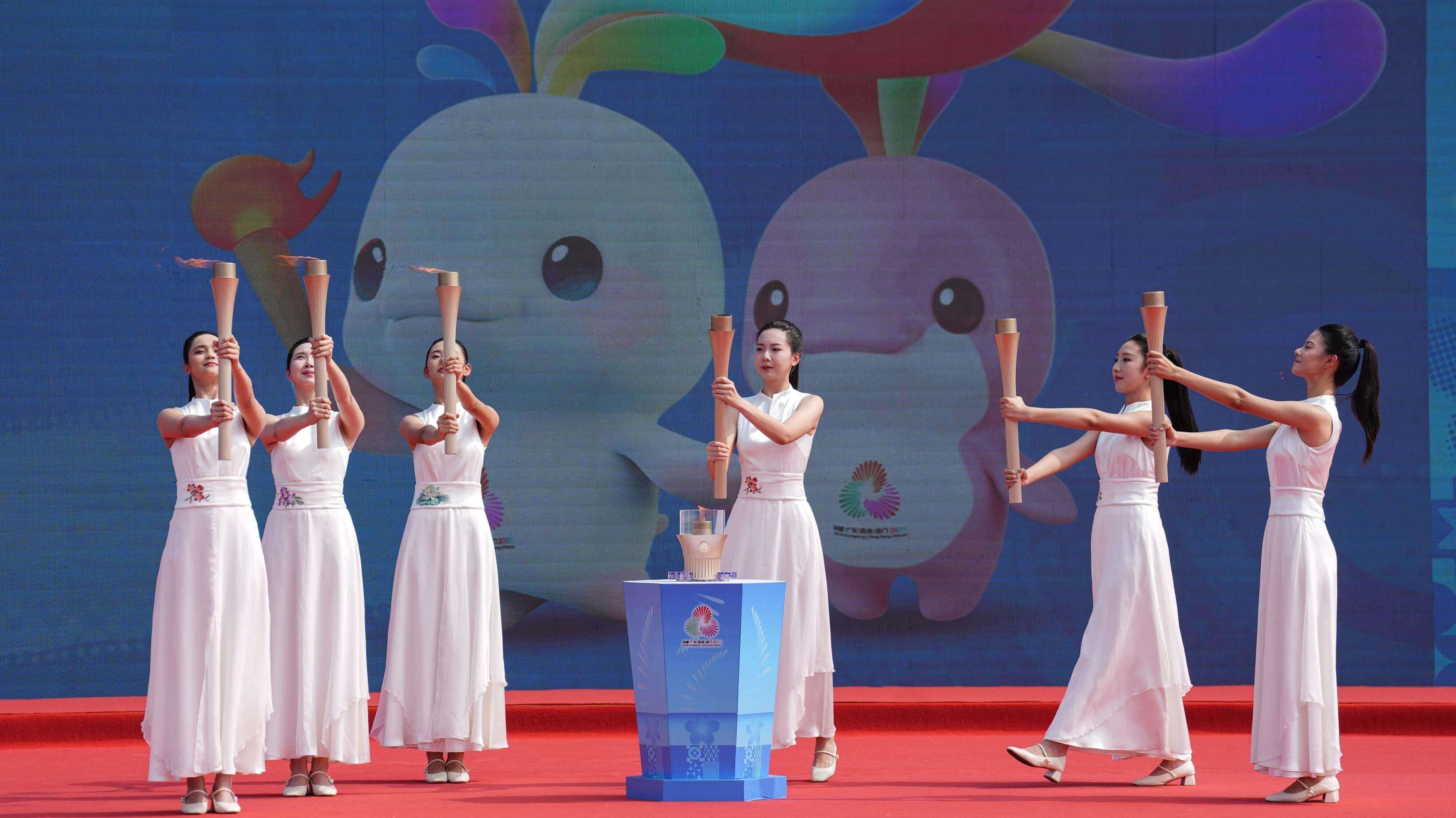  Flame shines across GBA, together for a shared future — 30-day countdown to 15th National Games