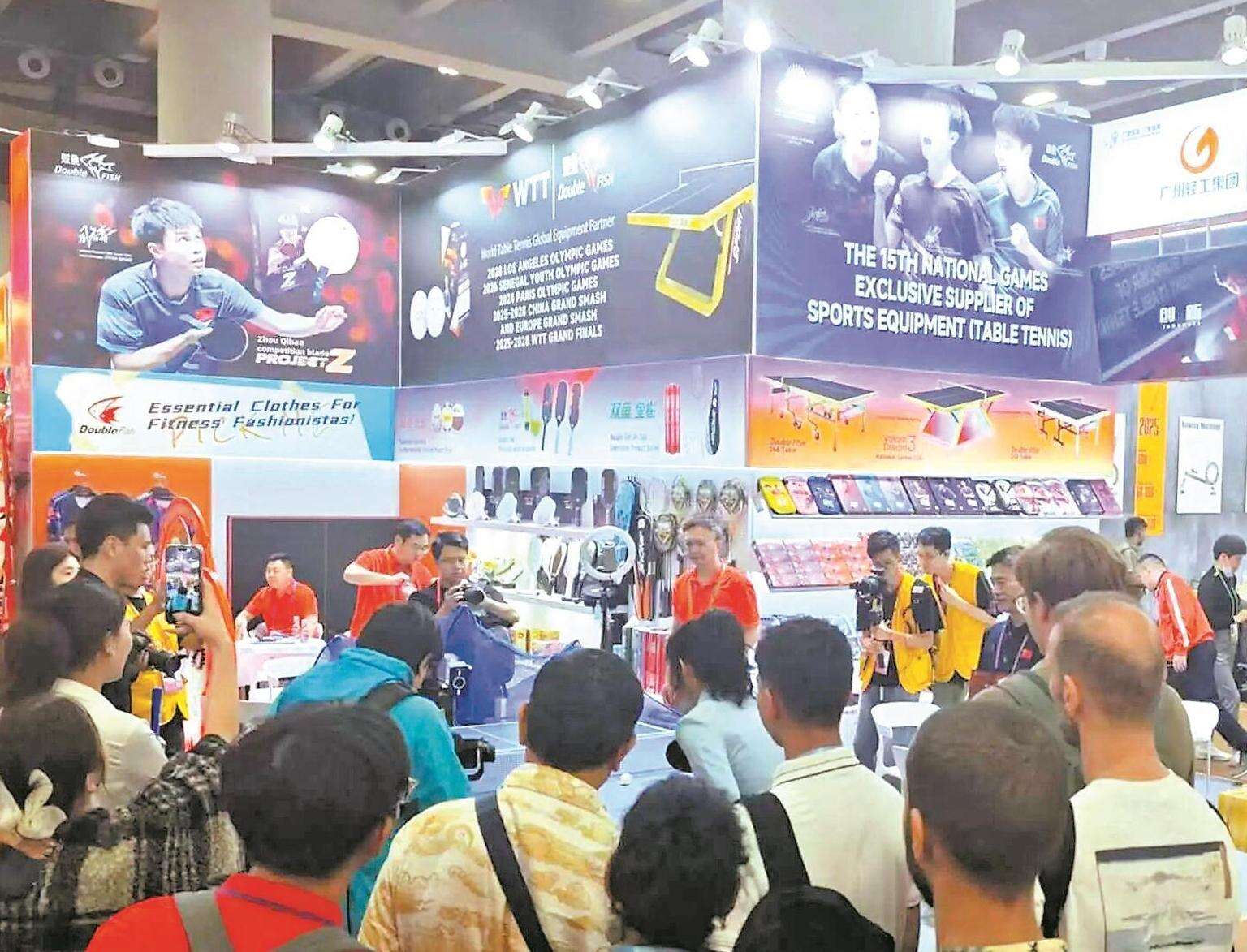  国产体育用品广交会实力“圈粉”