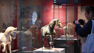  Kuda Terakota Berusia Ribuan Tahun Berdialog Transenden dengan Balap Kuda Modern Shenzhen: Pameran “Kuda Terbang: Dunia Kuda Sancai” Dibuka di Museum Shenzhen