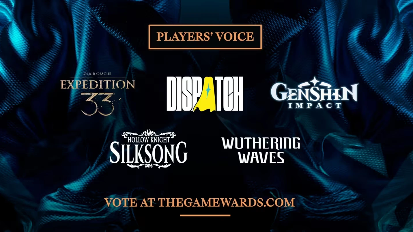 'Wuthering Waves' wins Players' Voice Award at TGA 2025