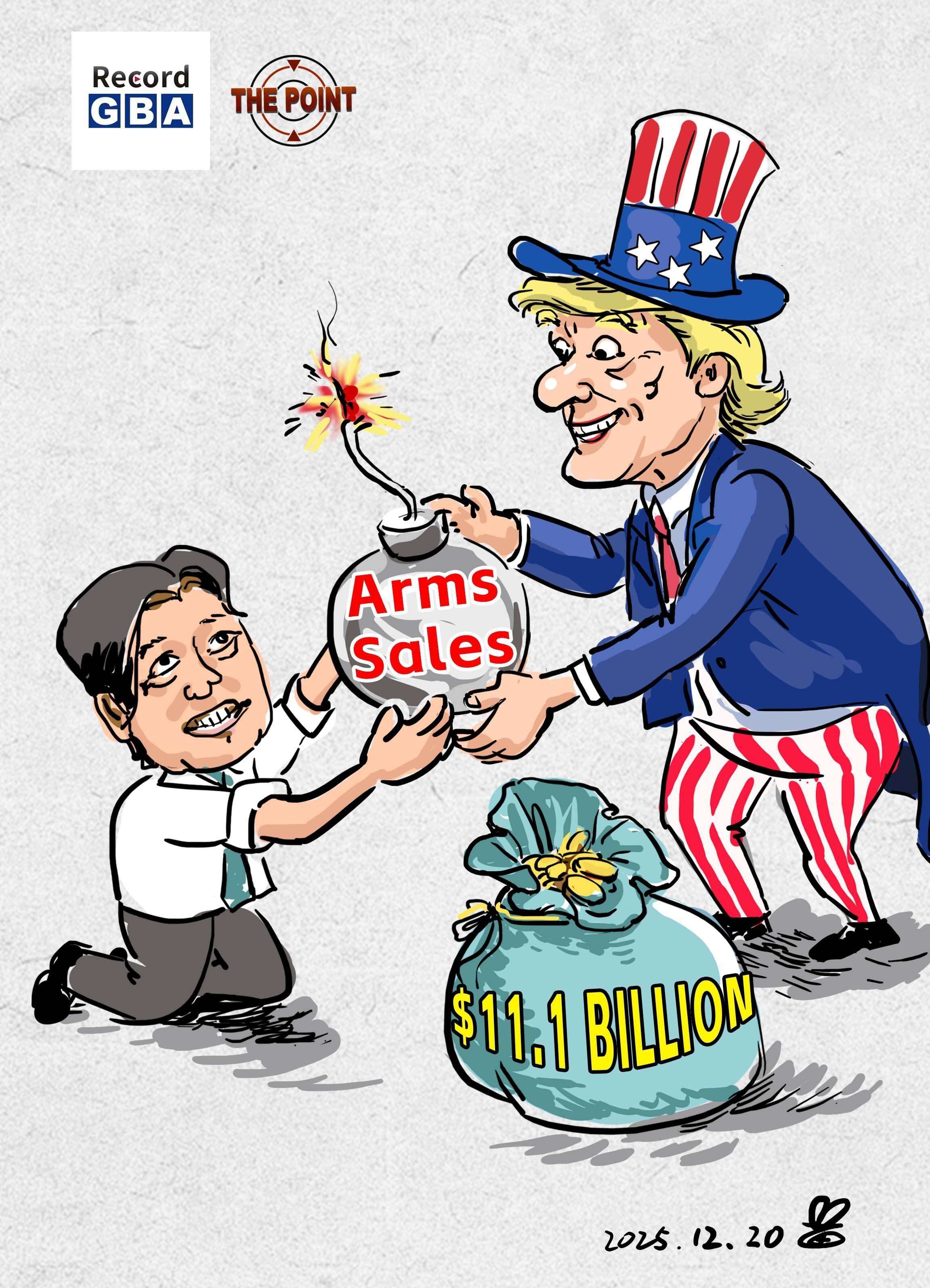 ThePoint丨Any attempt to arm Taiwan will face serious consequences